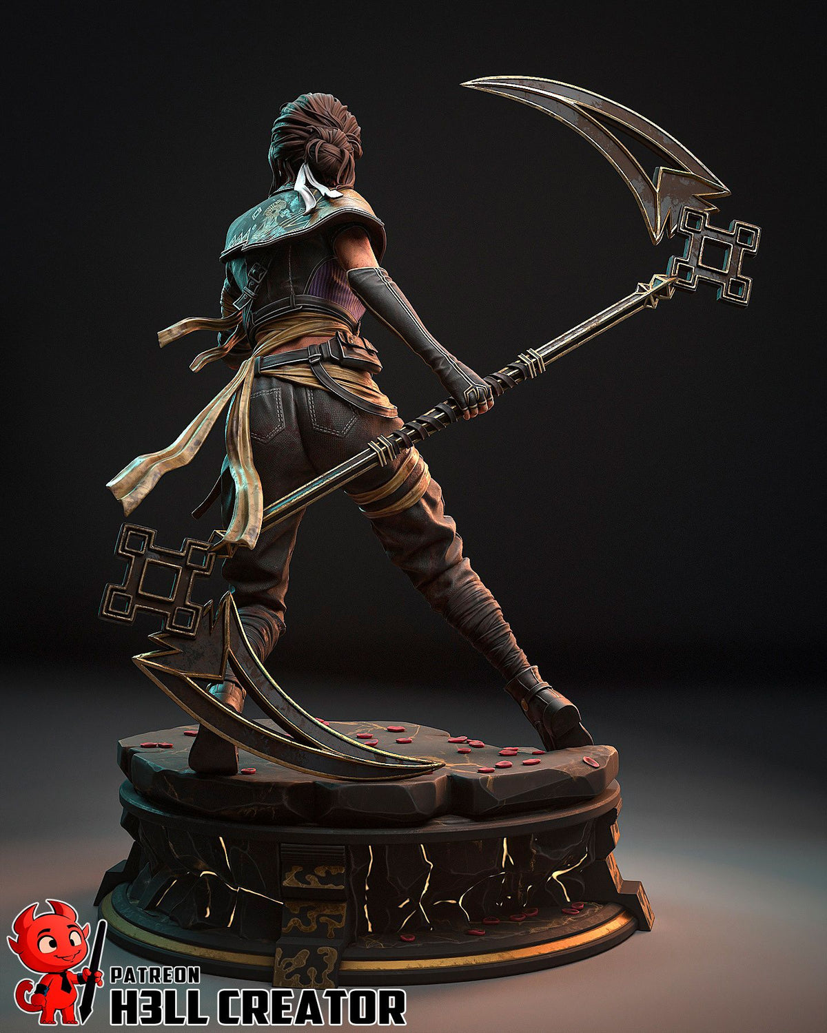 Sciel - Highly Detailed Statue - Fanart