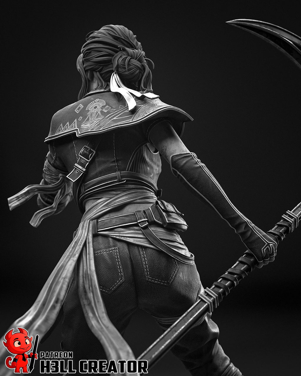 Sciel - Highly Detailed Statue - Fanart
