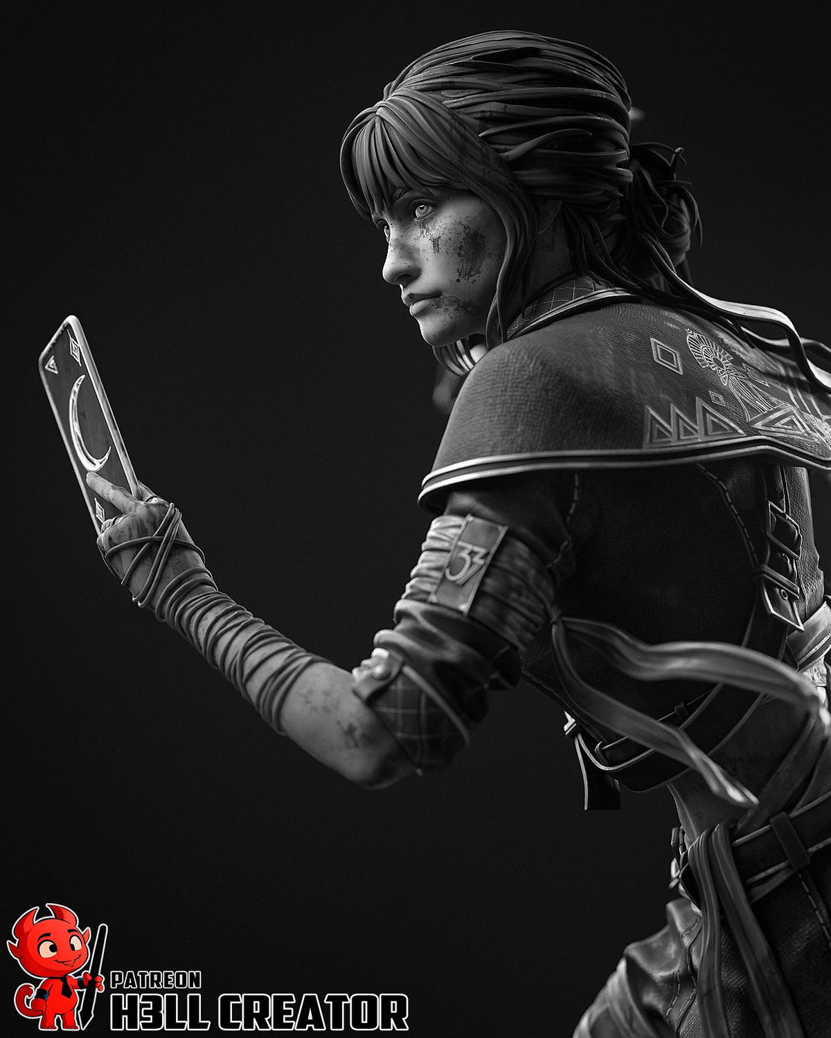 Sciel - Highly Detailed Statue - Fanart