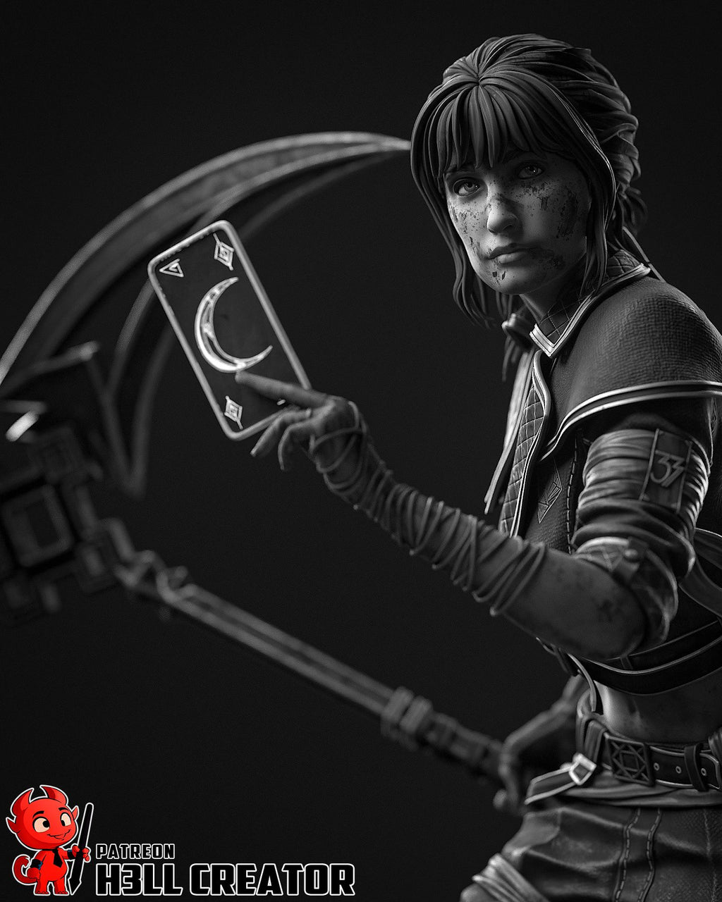 Sciel - Highly Detailed Statue - Fanart