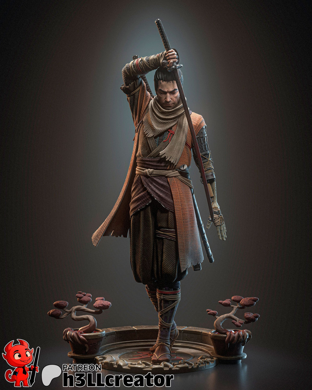 Sekiro - Highly Detailed Statue - Fanart