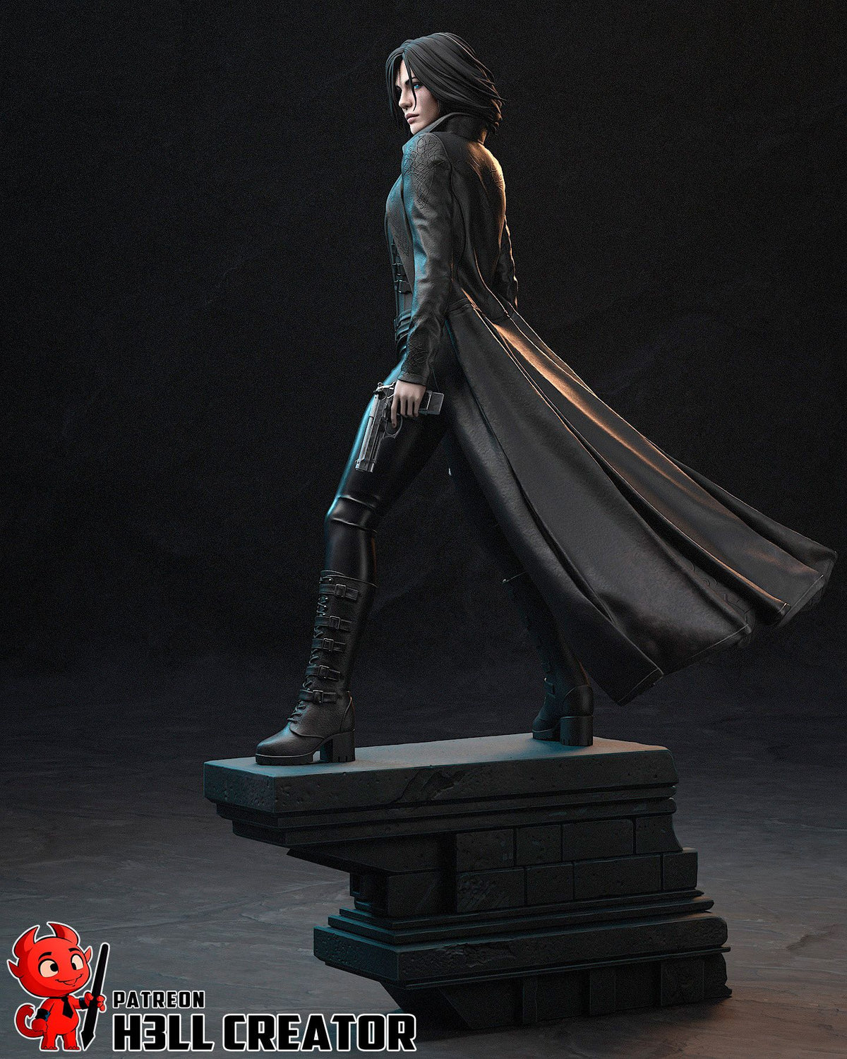 Selene - Highly Detailed Statue - Fanart