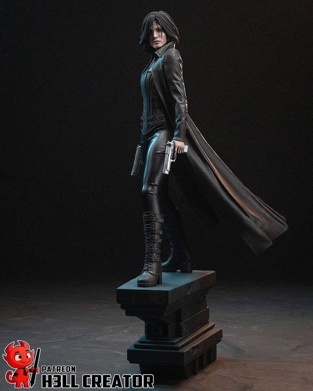 Selene - Highly Detailed Statue - Fanart