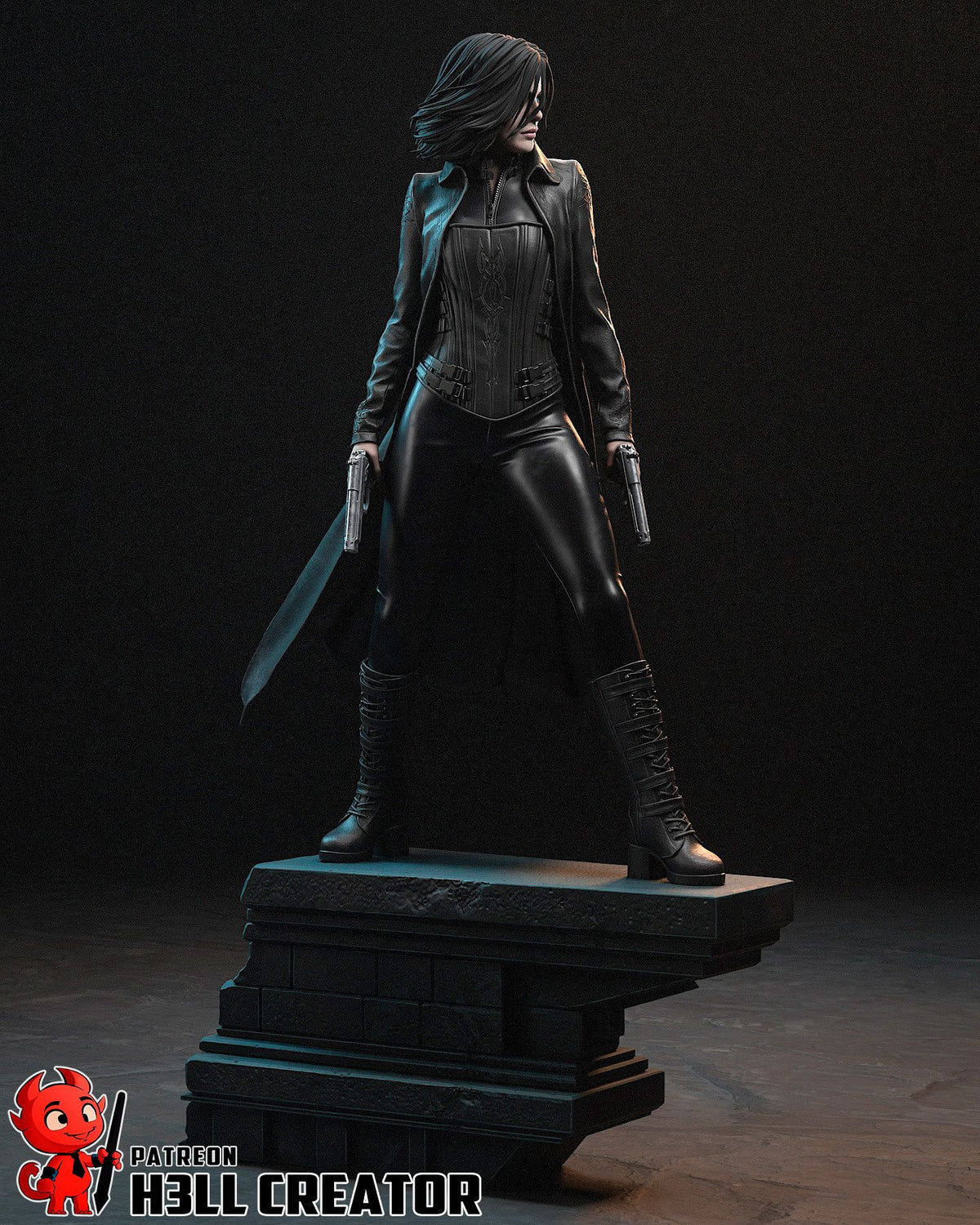 Selene - Highly Detailed Statue - Fanart