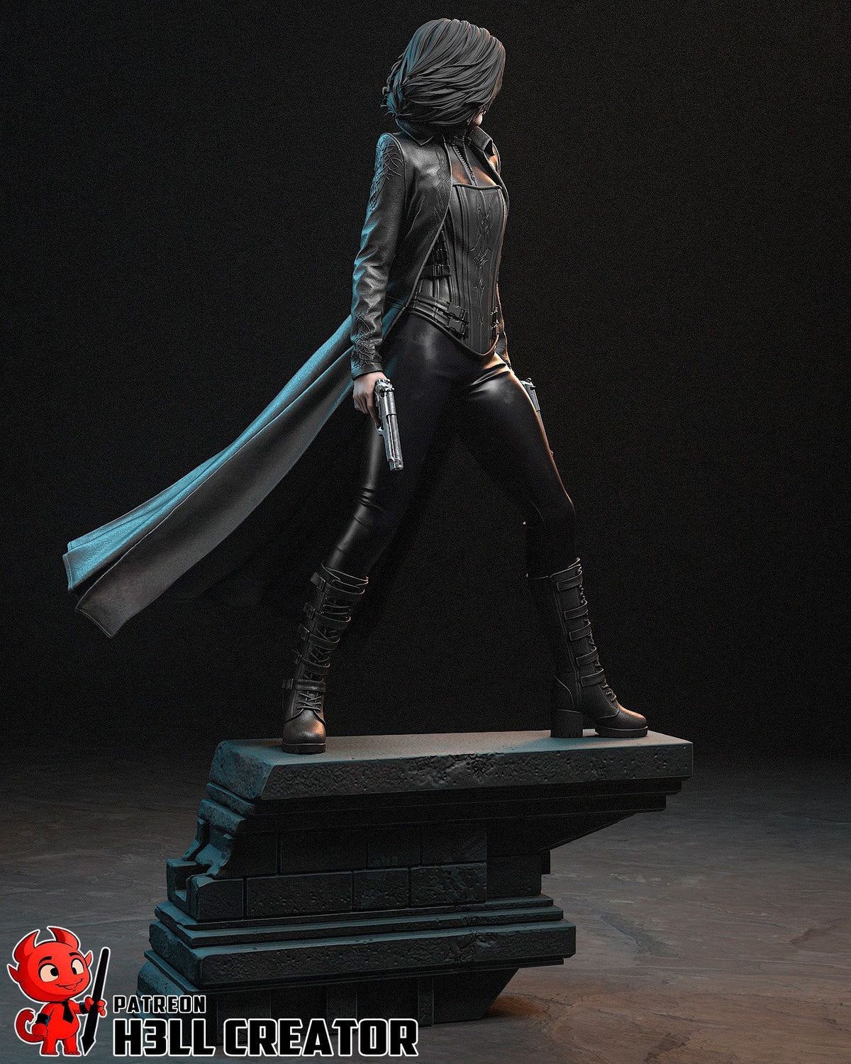 Selene - Highly Detailed Statue - Fanart