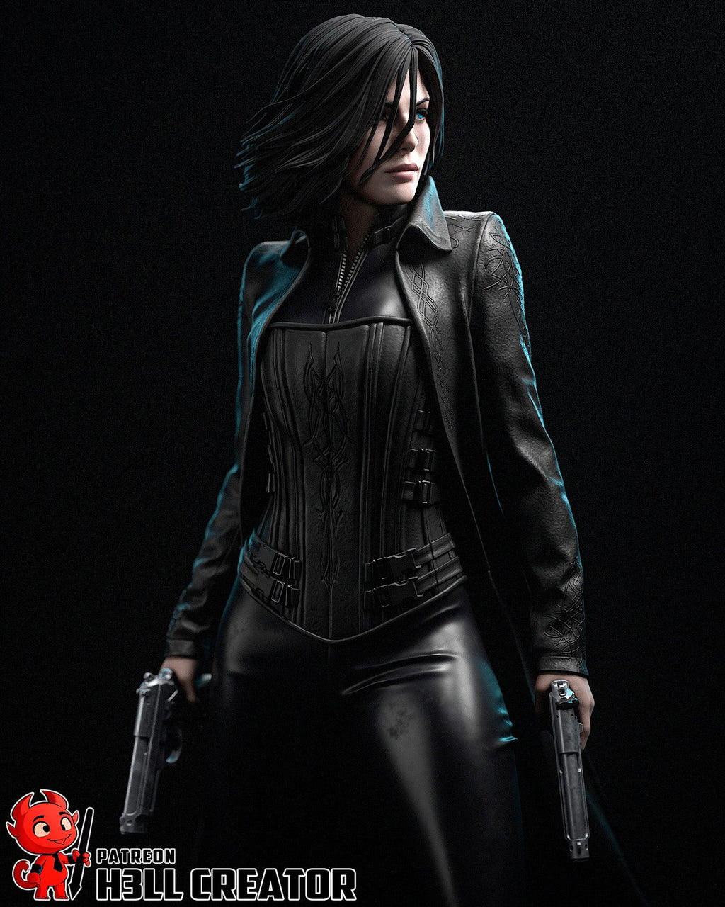 Selene - Highly Detailed Statue - Fanart