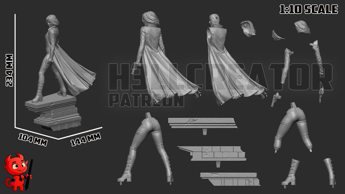 Selene - Highly Detailed Statue - Fanart