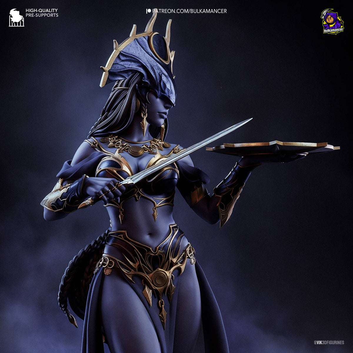 Shar - Highly Detailed Statue - Fanart