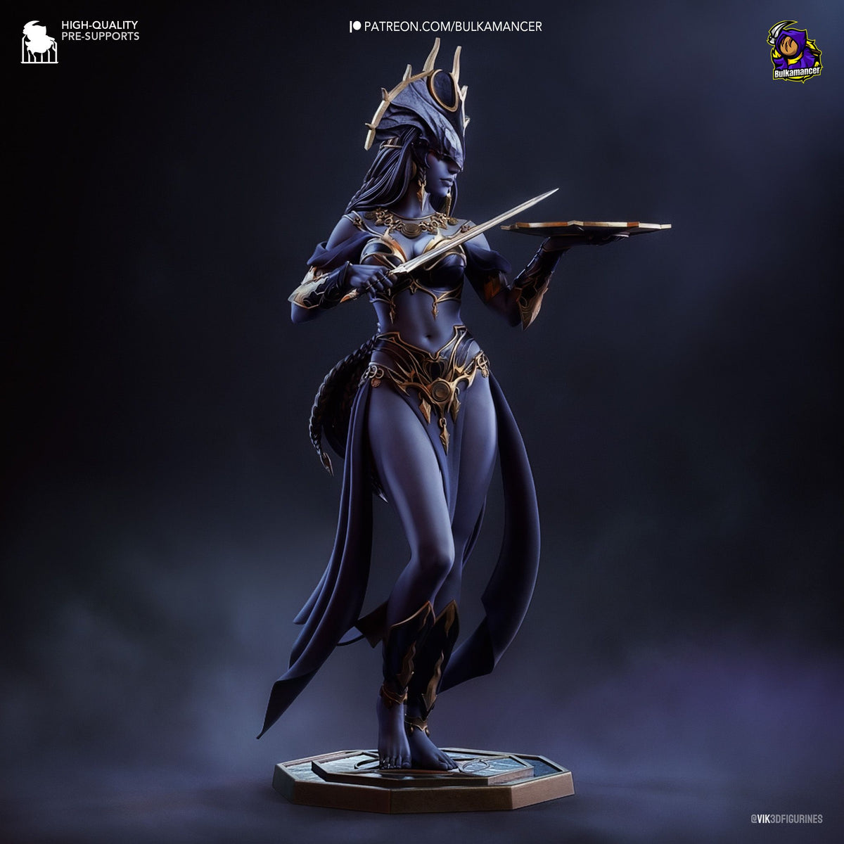 Shar - Highly Detailed Statue - Fanart