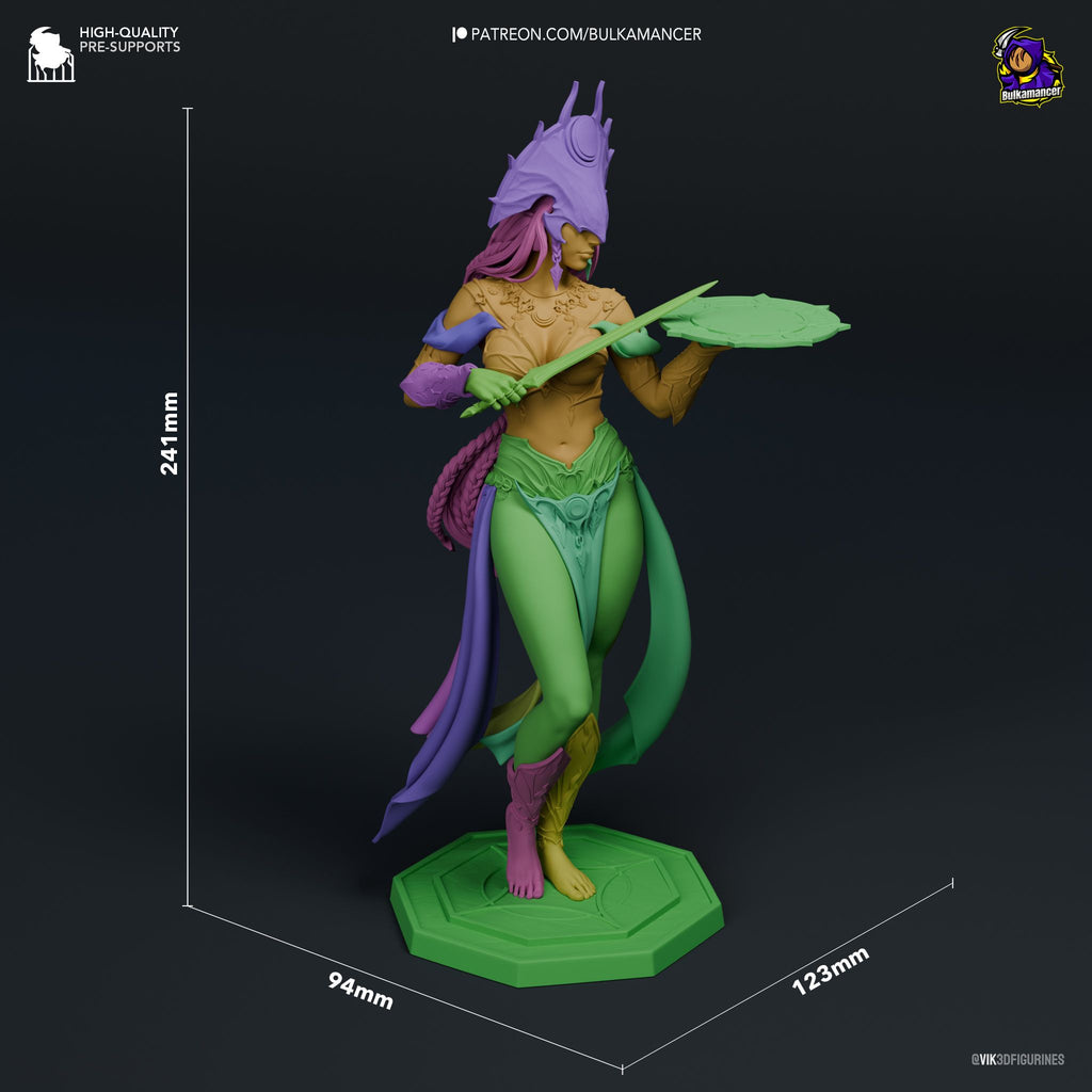 Shar - Highly Detailed Statue - Fanart