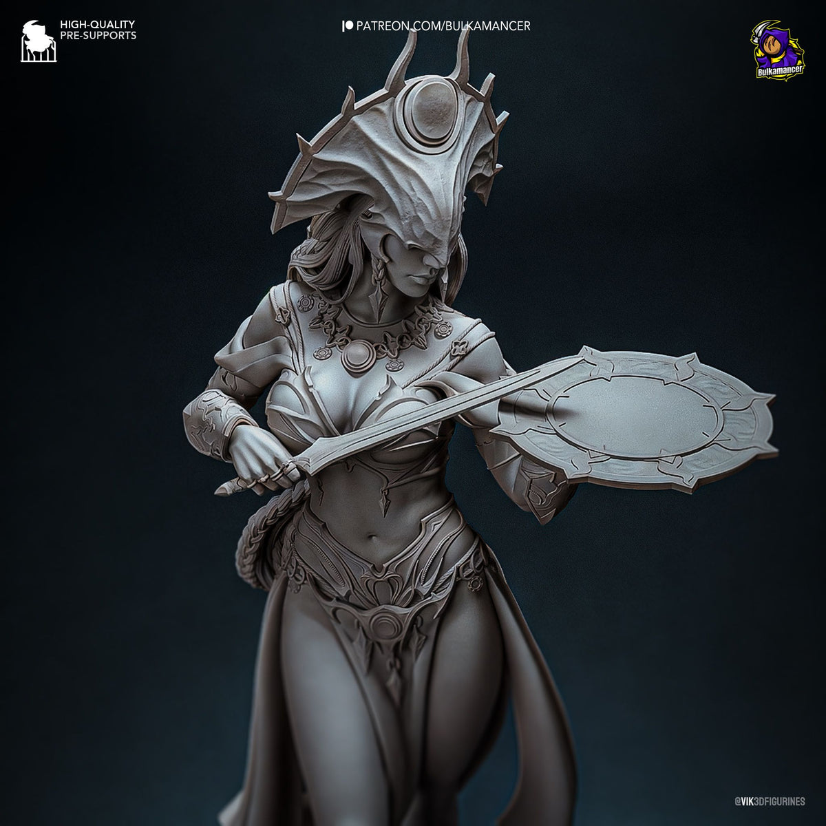 Shar - Highly Detailed Statue - Fanart