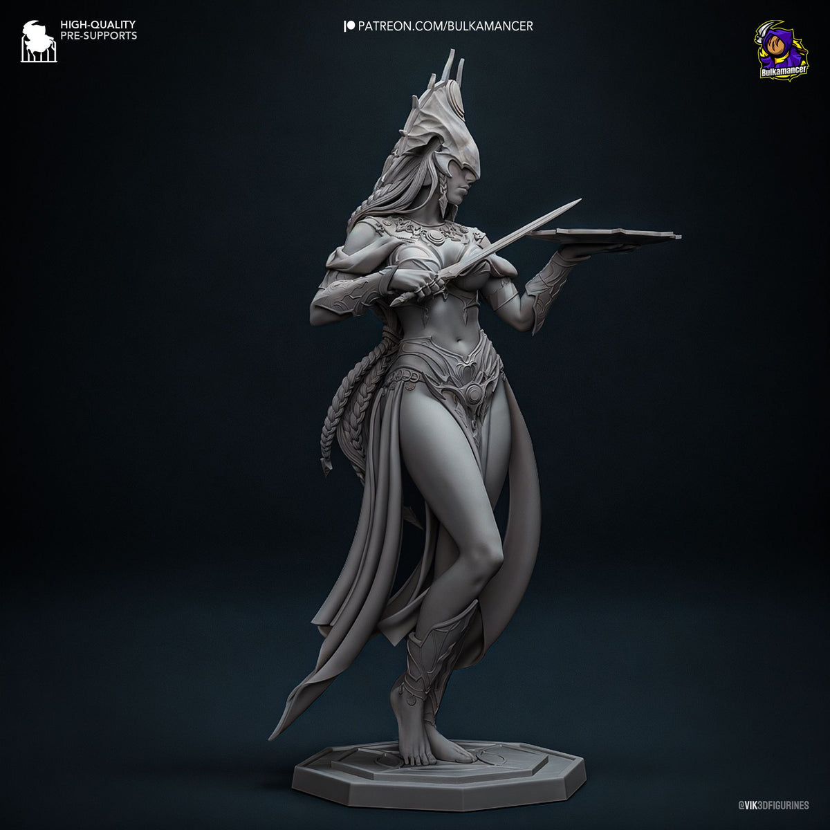 Shar - Highly Detailed Statue - Fanart