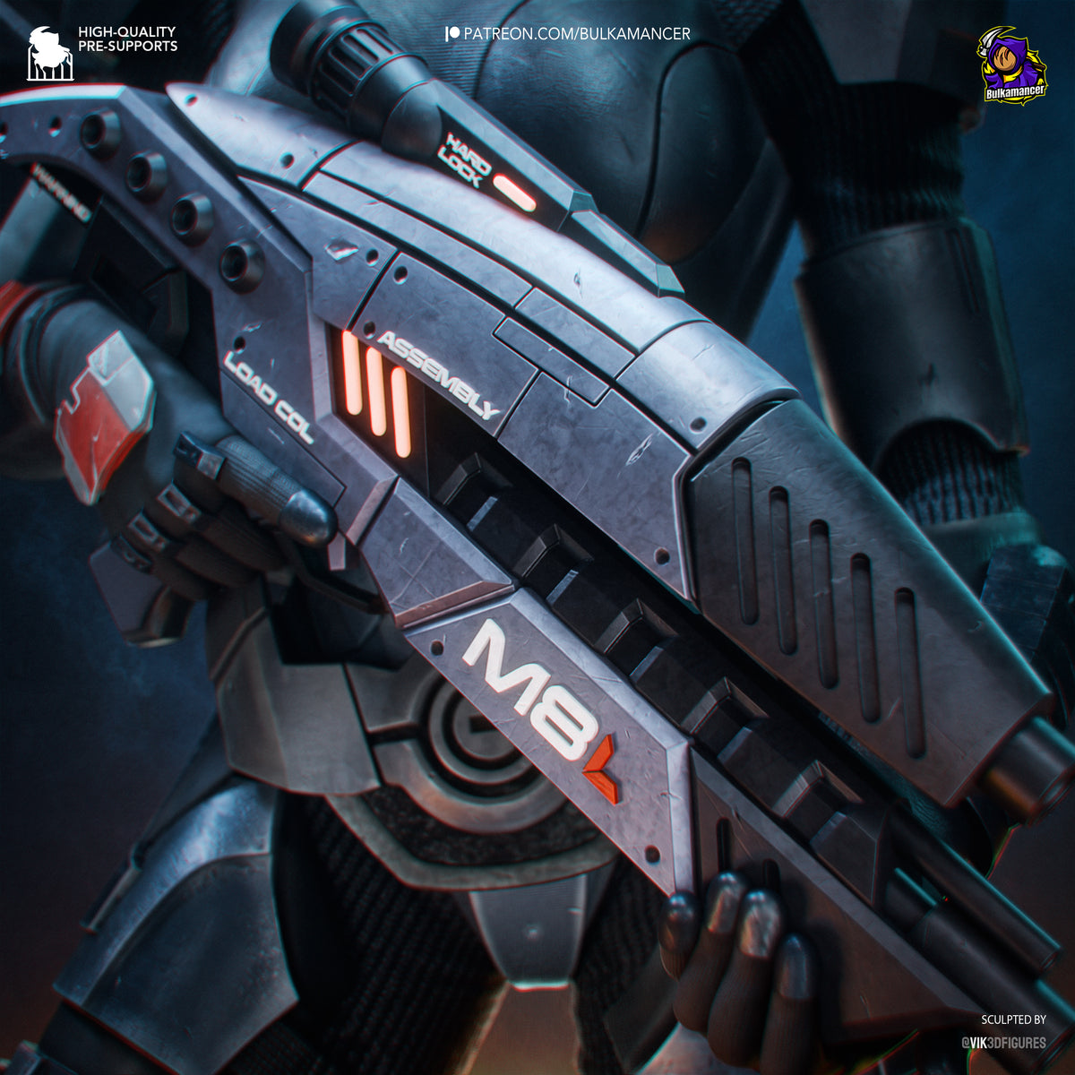 Female Shepard - Highly Detailed Statue - Fanart