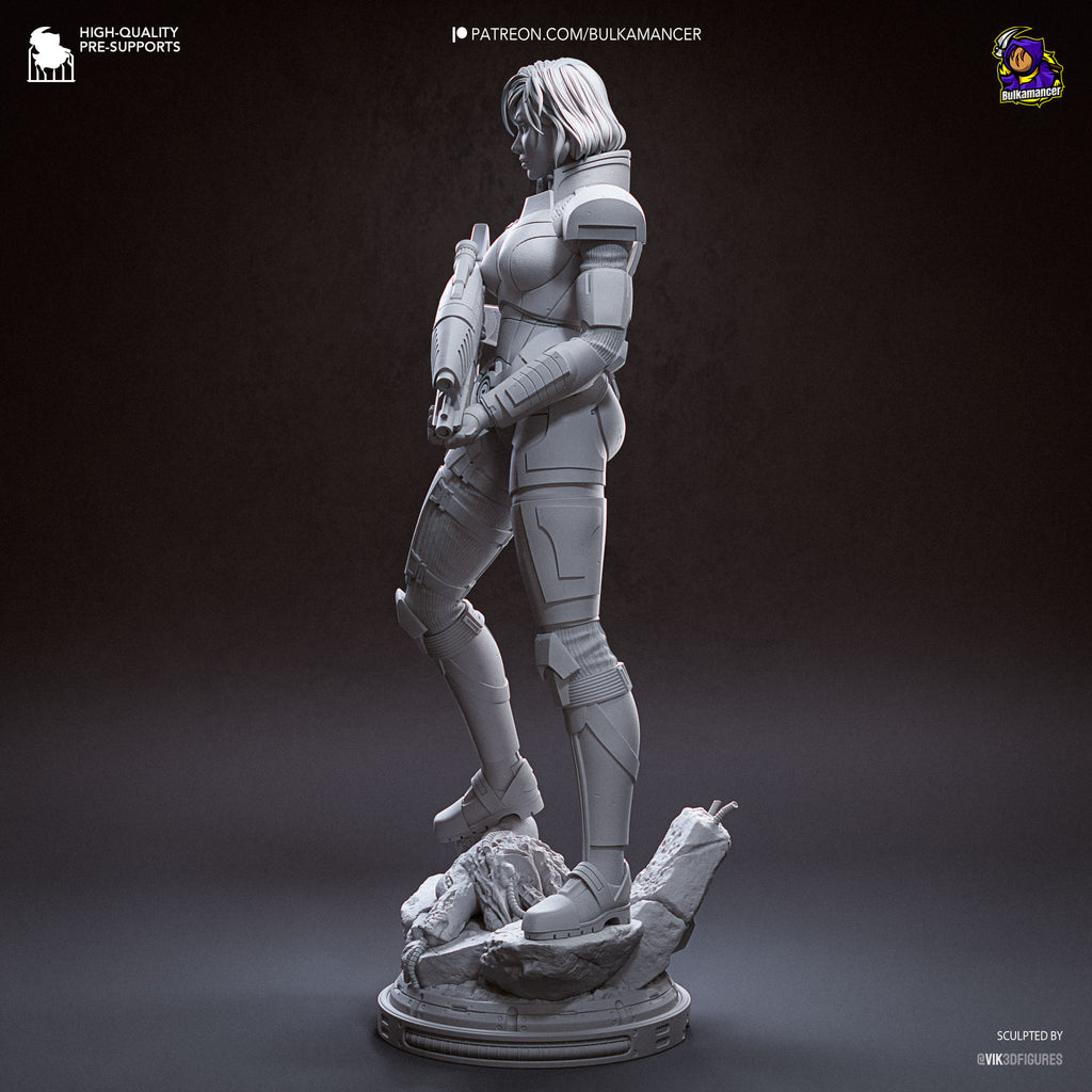 Female Shepard - Highly Detailed Statue - Fanart