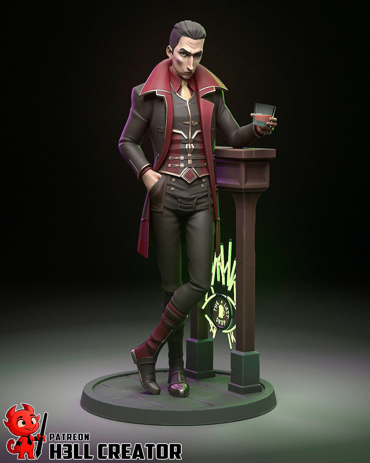 Silco - Highly Detailed Statue - Fanart