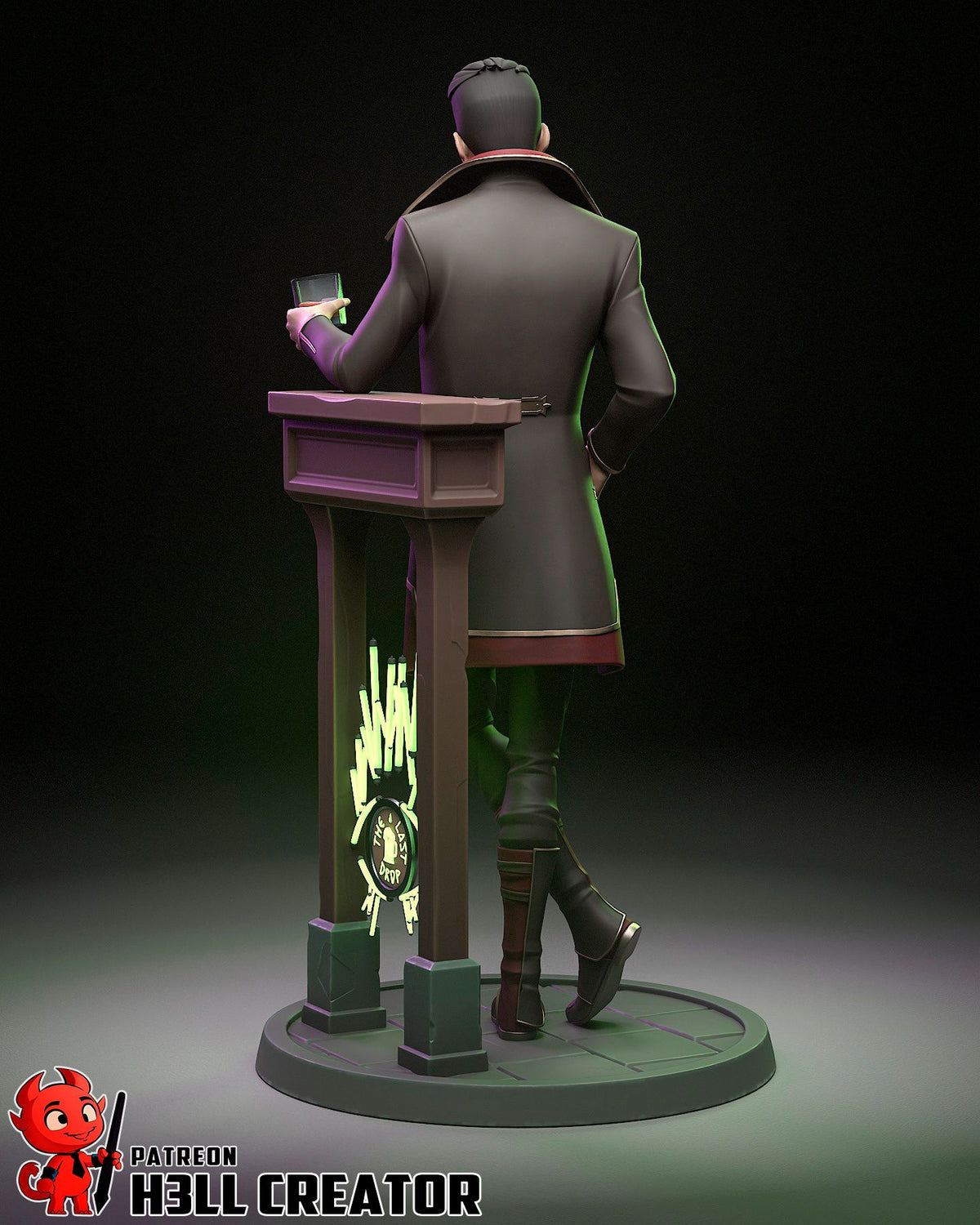Silco - Highly Detailed Statue - Fanart