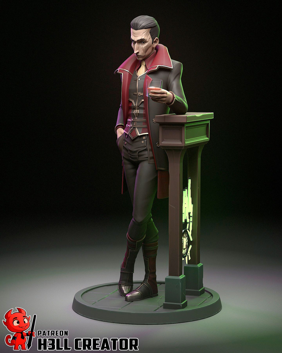 Silco - Highly Detailed Statue - Fanart