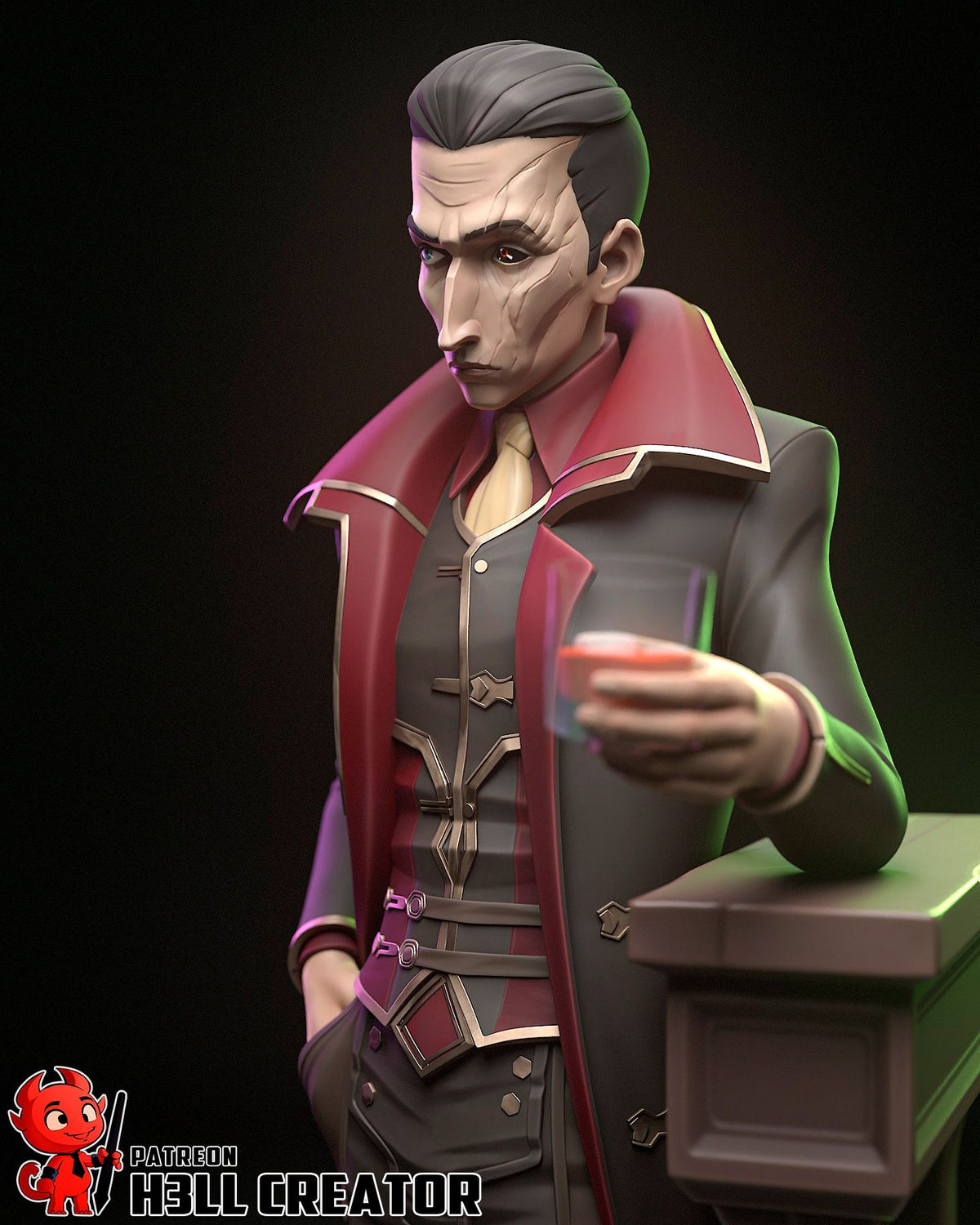 Silco - Highly Detailed Statue - Fanart