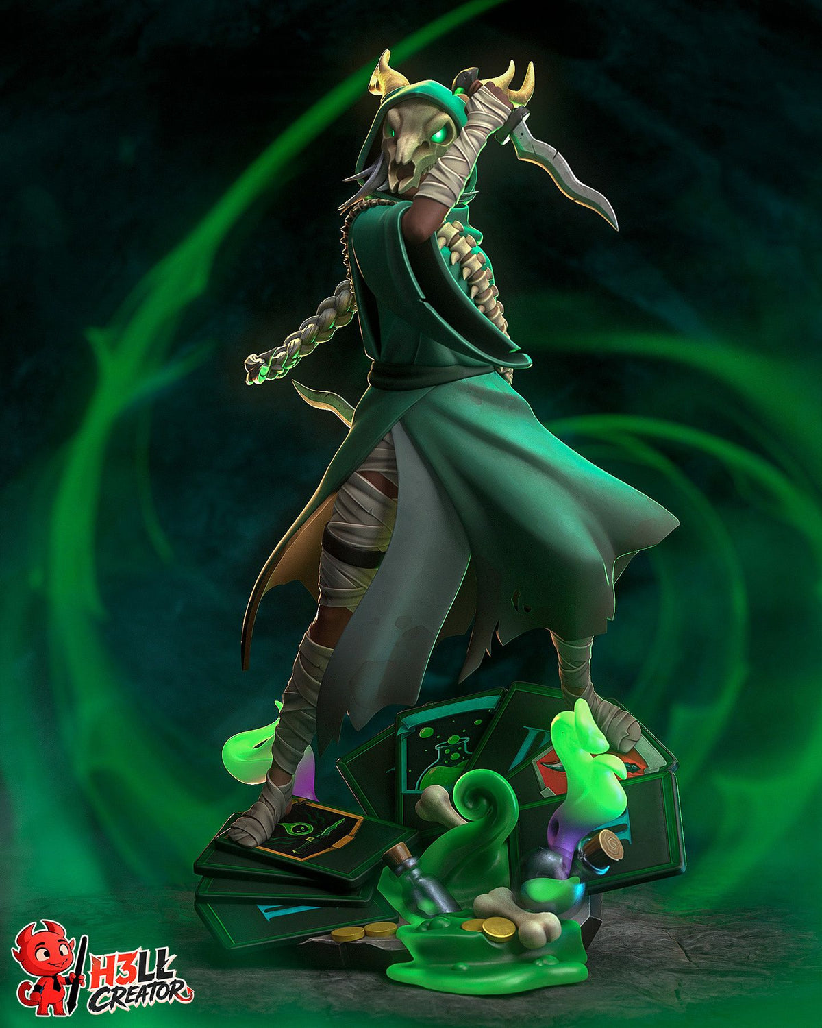 Silent - Highly Detailed Statue - Fanart