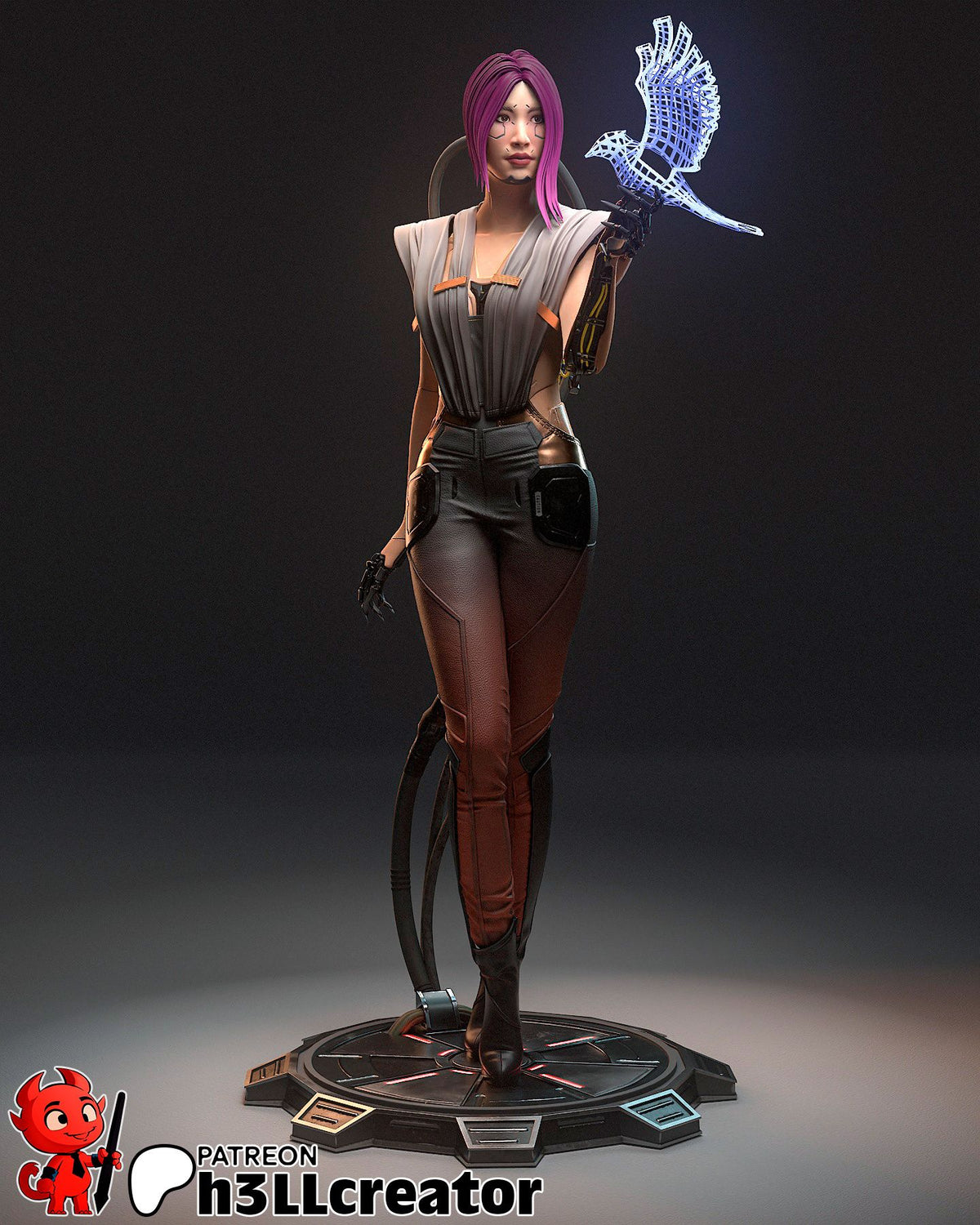 Songbird - Highly Detailed Statue - Fanart