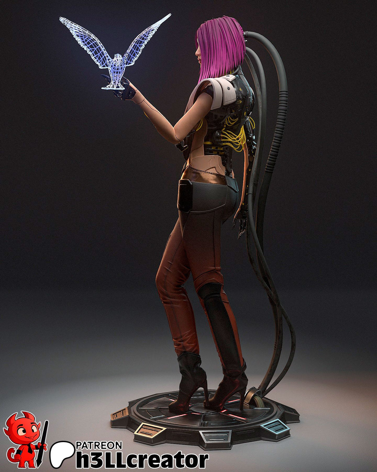 Songbird - Highly Detailed Statue - Fanart