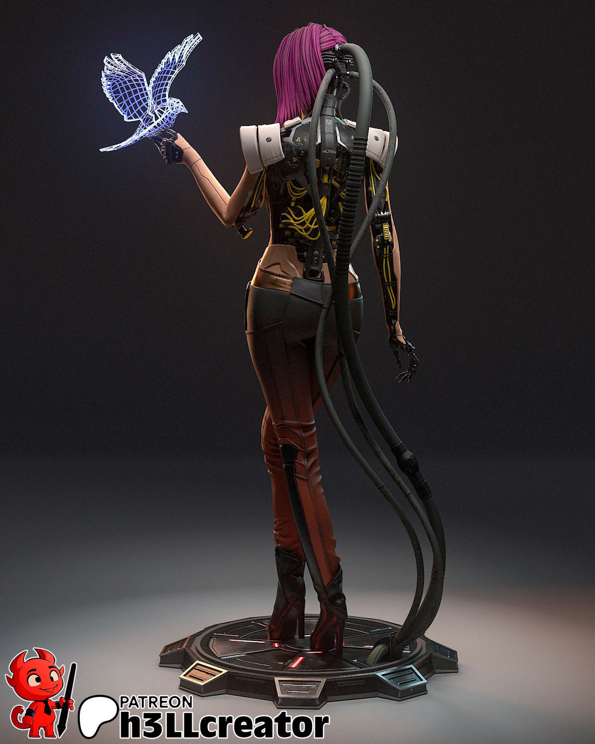 Songbird - Highly Detailed Statue - Fanart