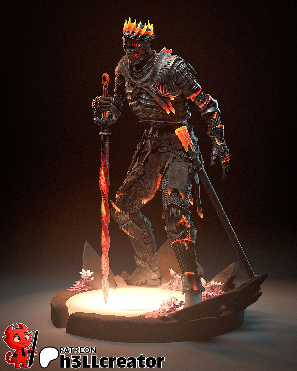 Lord of Cinder - Highly Detailed Statue - Fanart