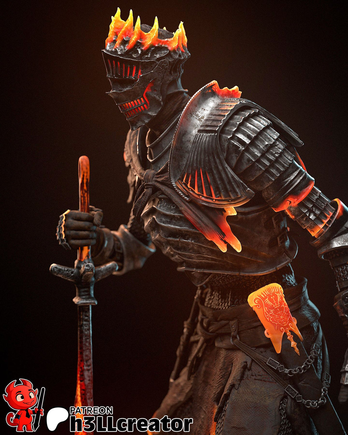 Lord of Cinder - Highly Detailed Statue - Fanart
