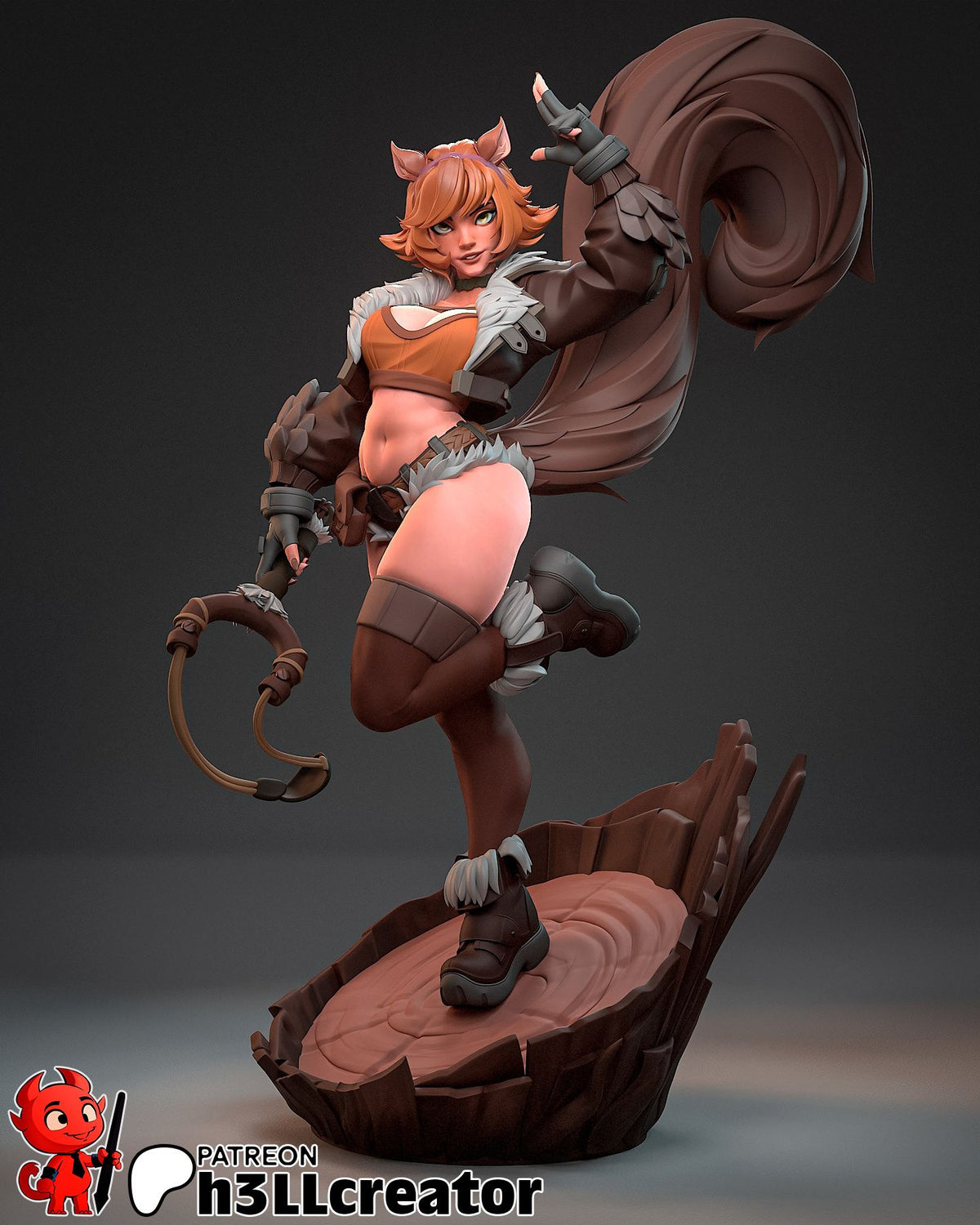 Squirrel Girl - Highly Detailed Statue - Fanart