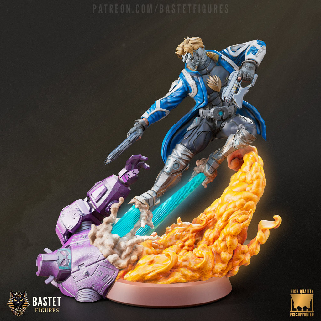 Starlord - Highly Detailed Statue - Fanart