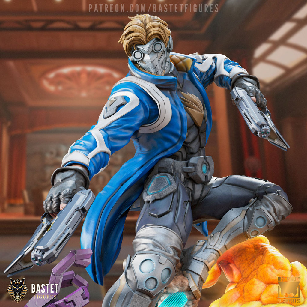 Starlord - Highly Detailed Statue - Fanart