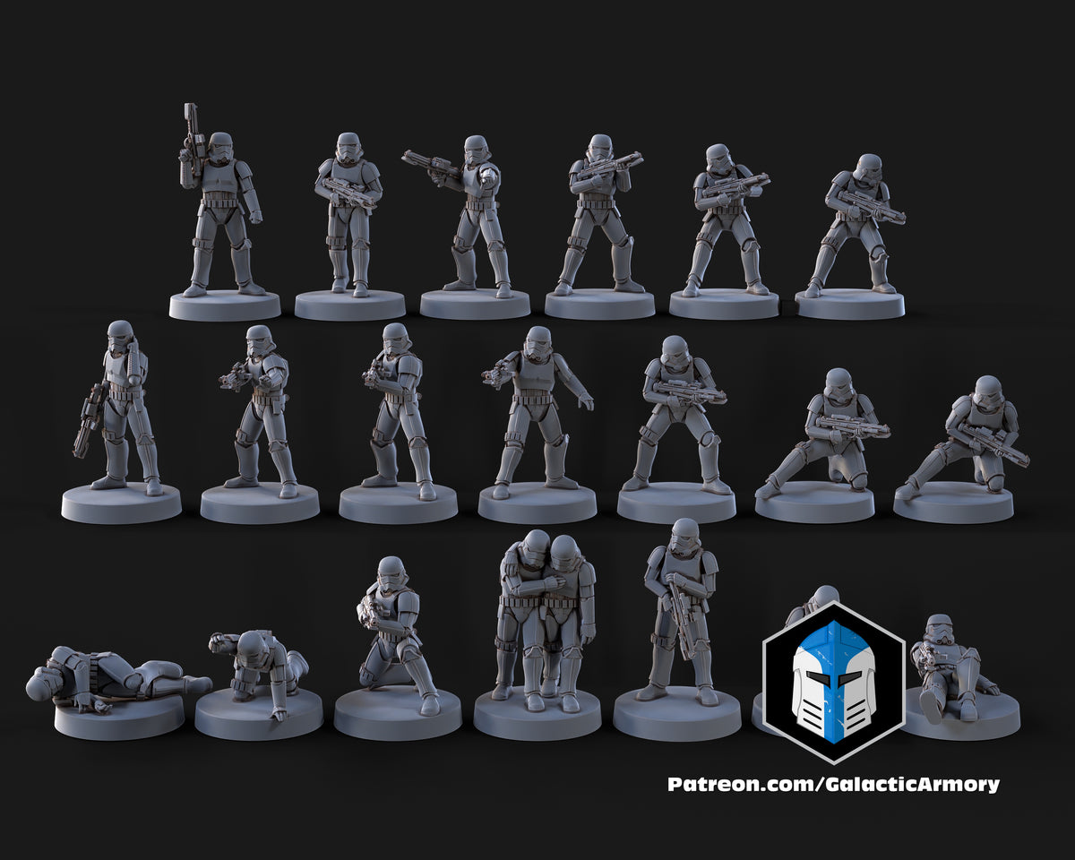 Stormtroopers Pack - Miniature