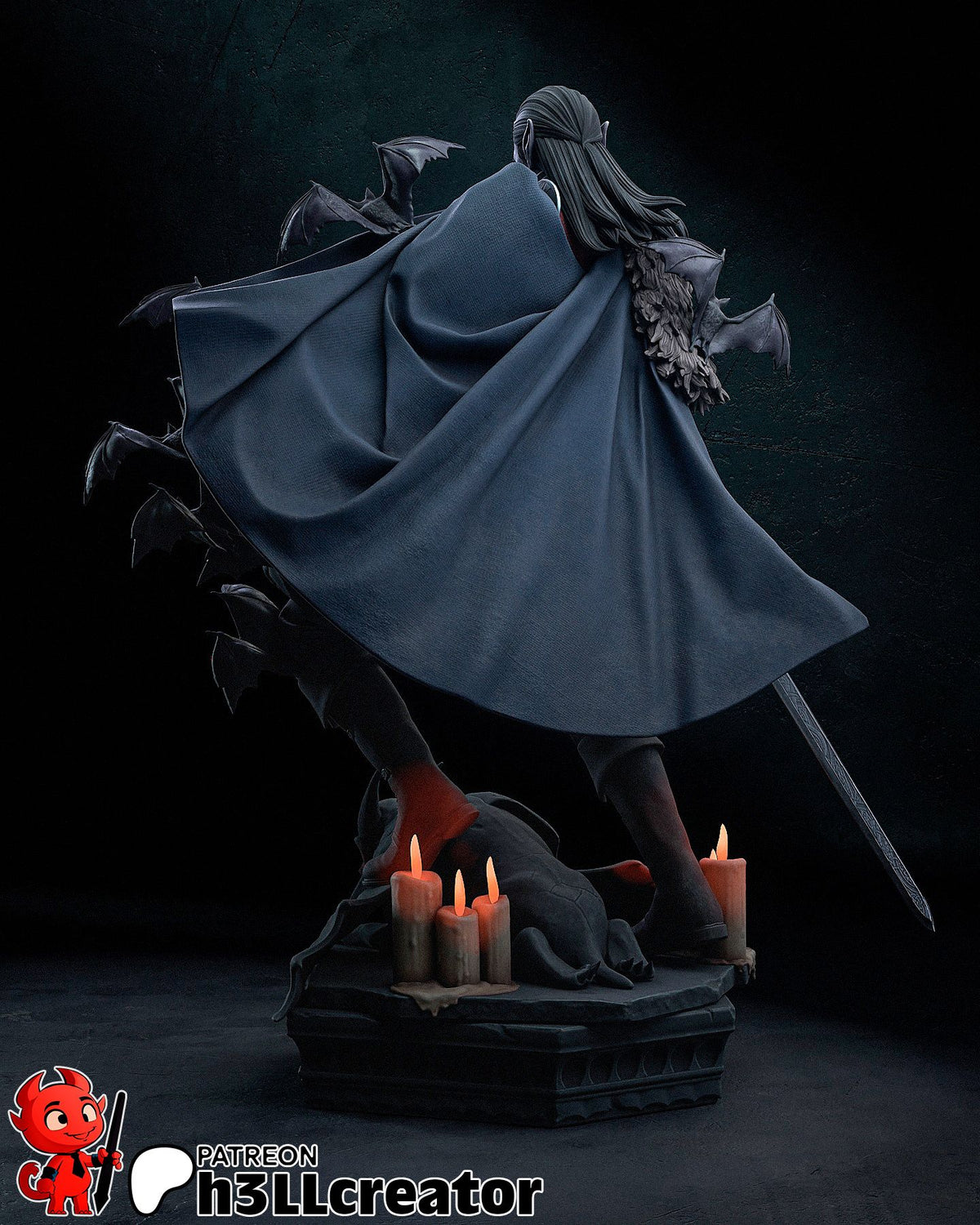 Strahd - Highly Detailed Statue - Fanart