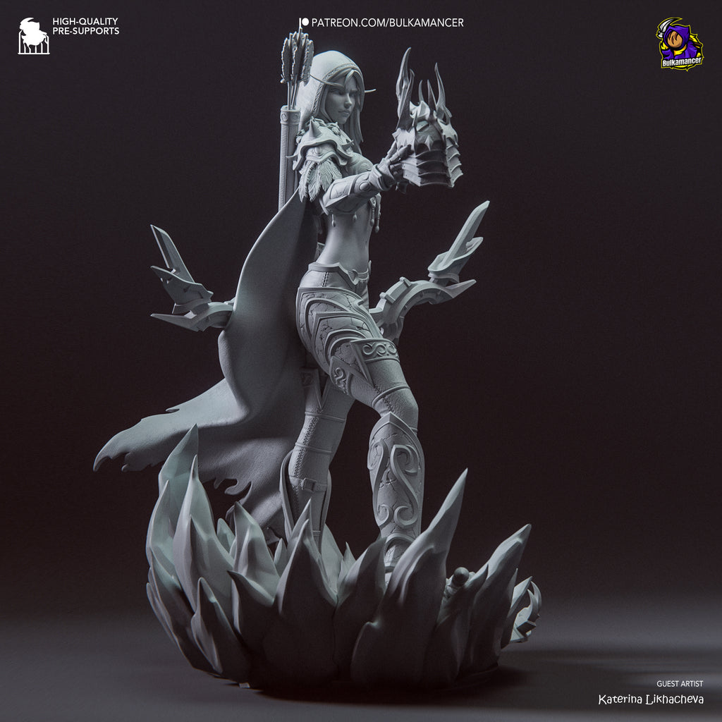 Sylvanas - Highly Detailed Statue - Fanart