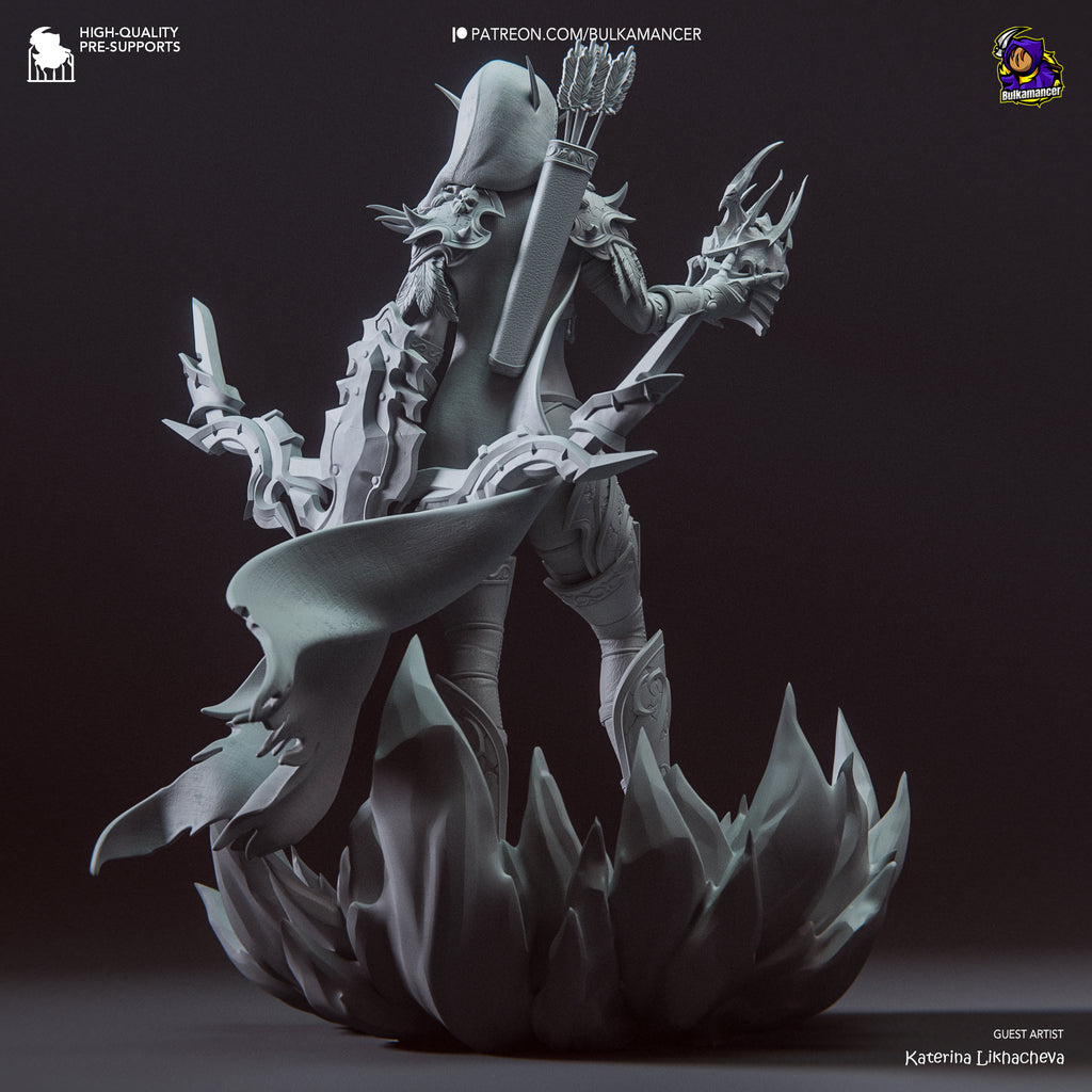 Sylvanas - Highly Detailed Statue - Fanart