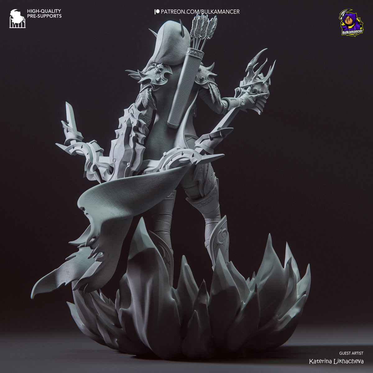 Sylvanas - Highly Detailed Statue - Fanart