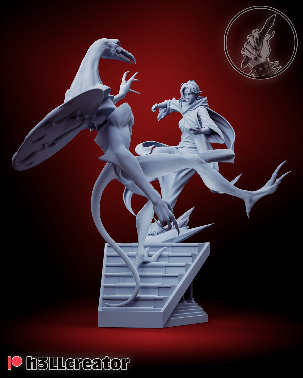 Sypha - Highly Detailed Statue - Fanart