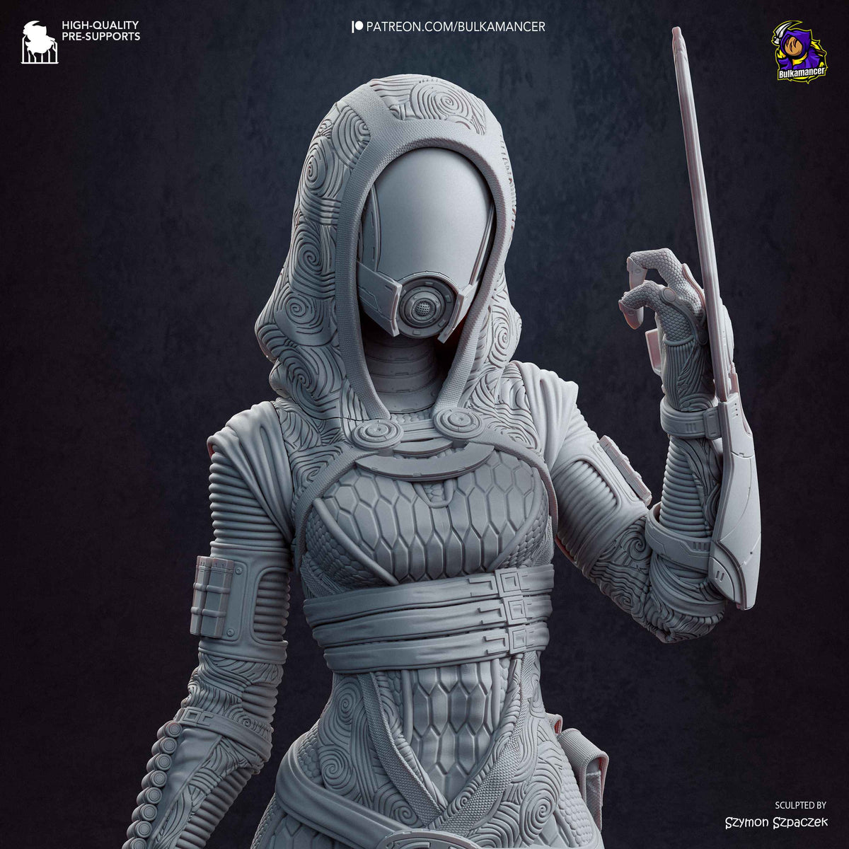 Tali - Highly Detailed Statue - Fanart