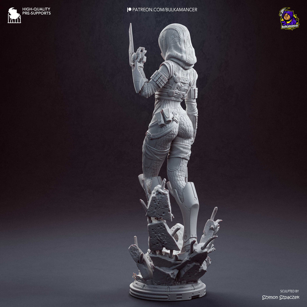 Tali - Highly Detailed Statue - Fanart