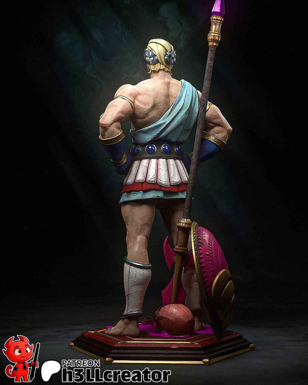 Theseus - Highly Detailed Statue - Fanart