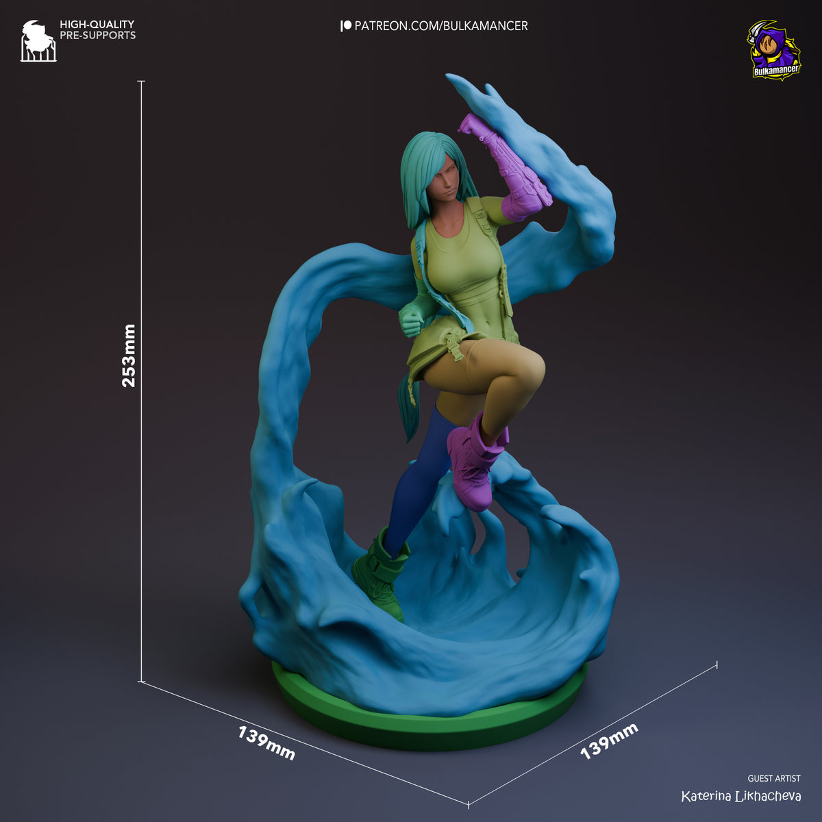 Tifa - Highly Detailed Statue - Fanart