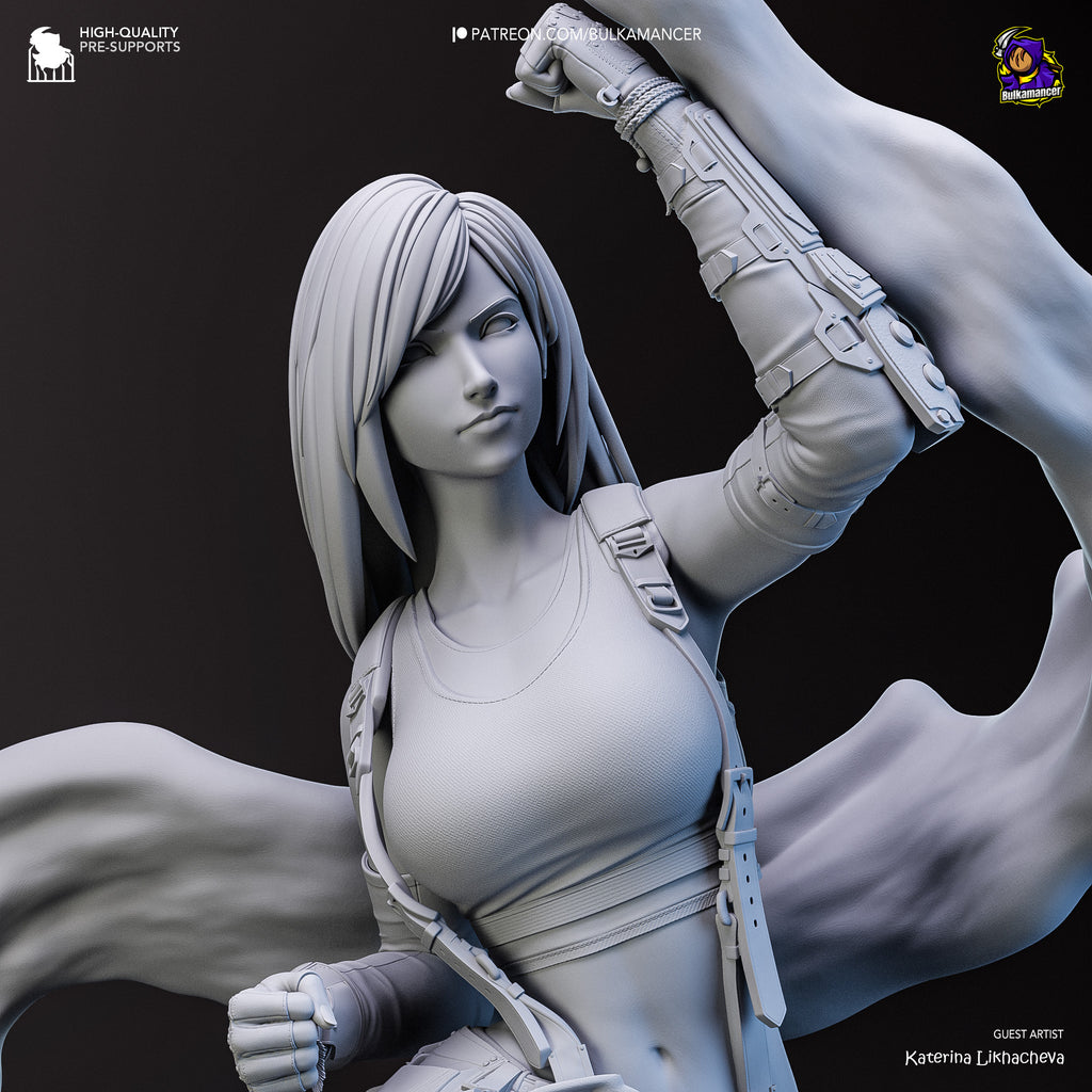 Tifa - Highly Detailed Statue - Fanart
