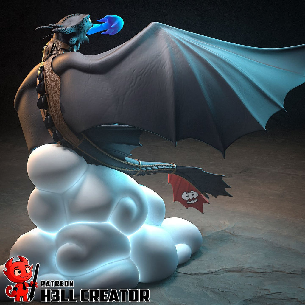 Toothless - Highly Detailed Statue - Fanart