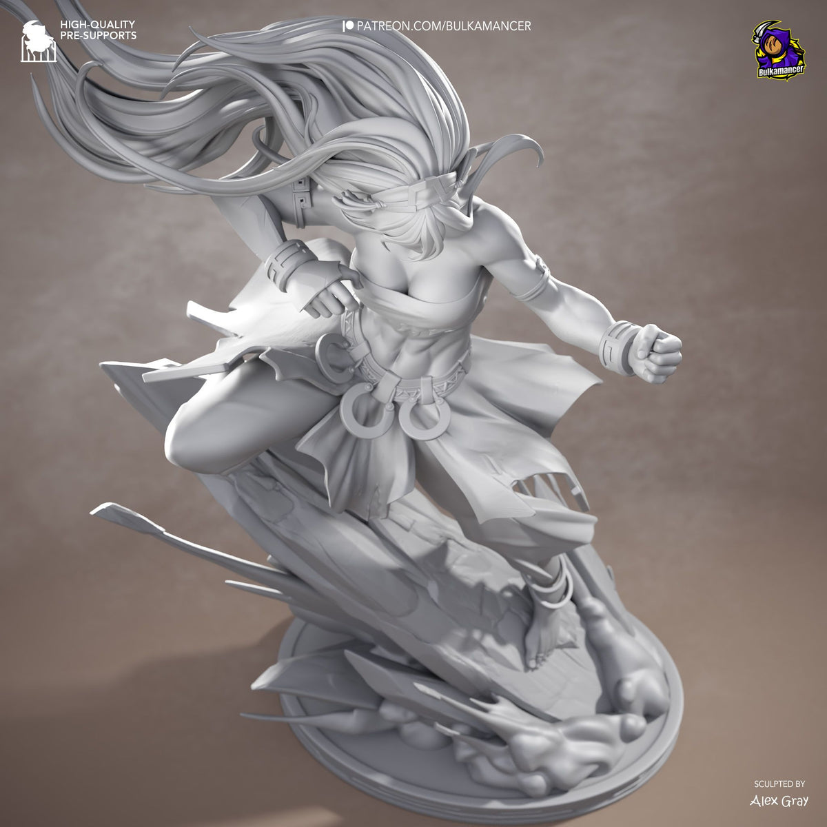 Toph - Highly Detailed Statue - Fanart