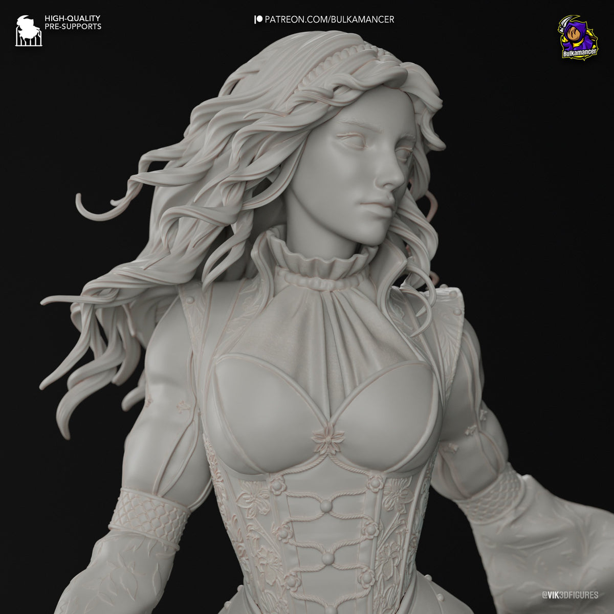 Triss - Highly Detailed Statue - Fanart