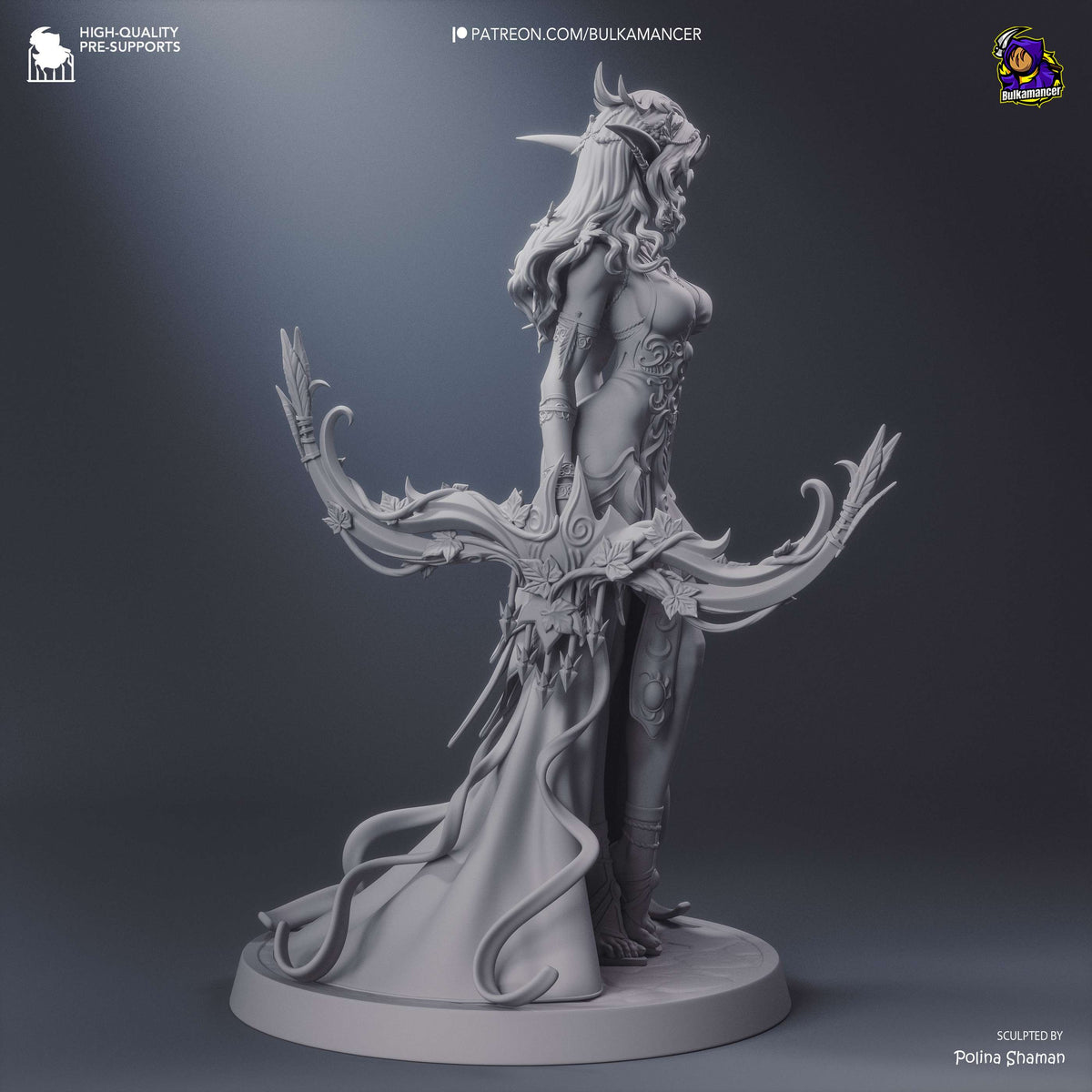 Tyrande - Highly Detailed Statue - Fanart