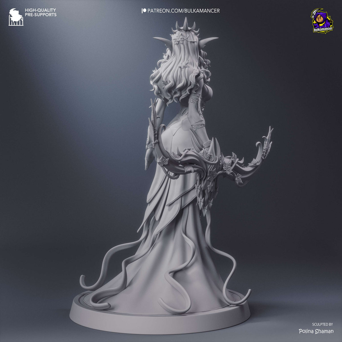 Tyrande - Highly Detailed Statue - Fanart