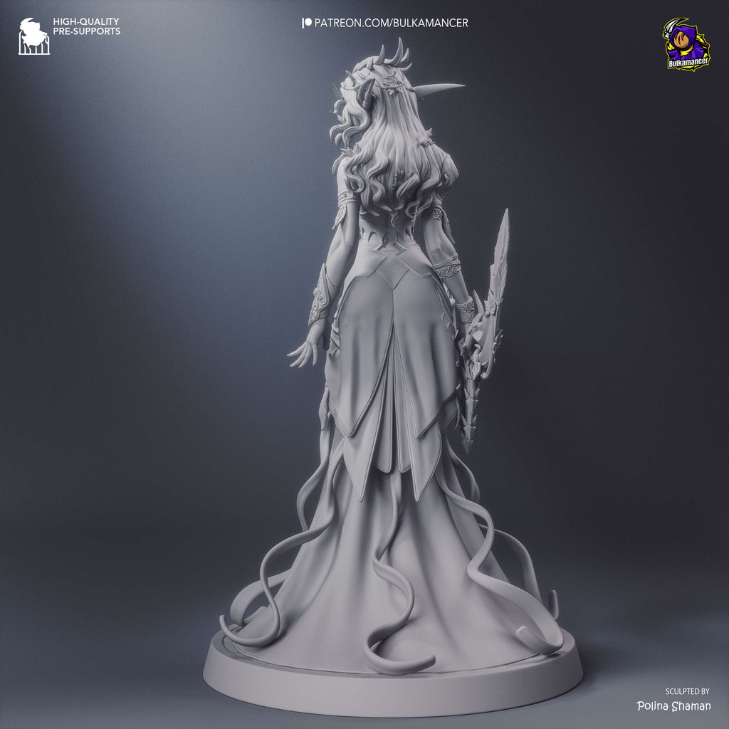 Tyrande - Highly Detailed Statue - Fanart