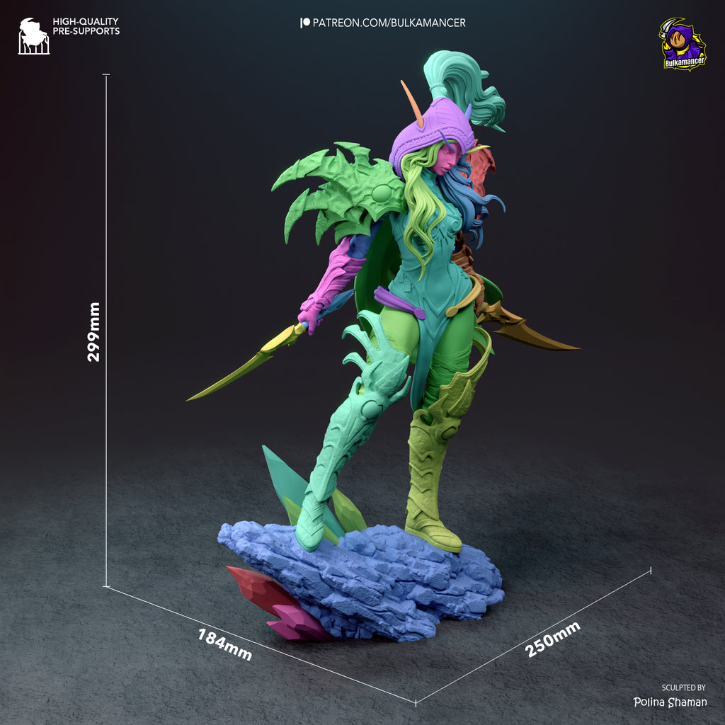 Valeera - Highly Detailed Statue - Fanart
