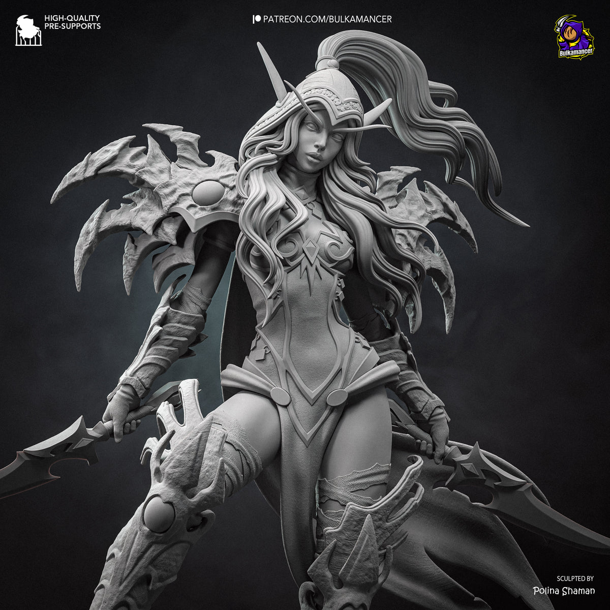 Valeera - Highly Detailed Statue - Fanart